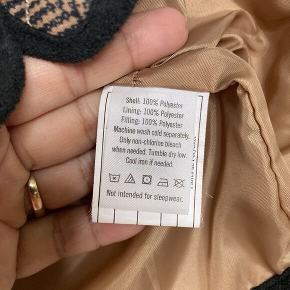 Janie and Jack Collection Quilted Peplum Vest Baby 18-24 Months Chevron Brown - Picture 9 of 11